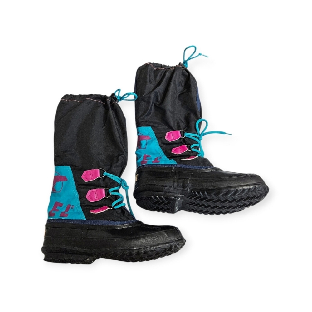 Sorel Hand Crafted Tall Rubber Sole Water Resistant Winter Boots Women's Size 7